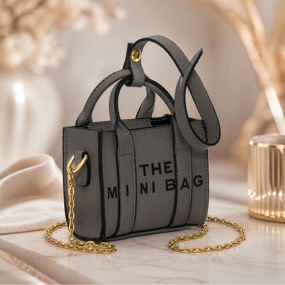 UNNI Handbags - MINI BAG Faux Leather Bag | Message Crossbody Tote | Trendy NWT